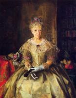 Bellows, George - Mrs T in Cream Silk